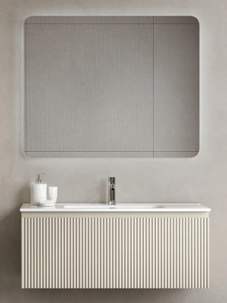 Мебель для ванной комнаты Sancos Snob R 1.0 100 beige soft