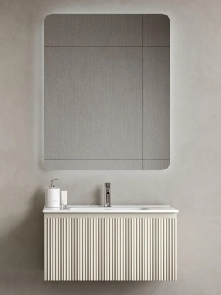 Мебель для ванной комнаты Sancos Snob R 1.0 80 beige soft