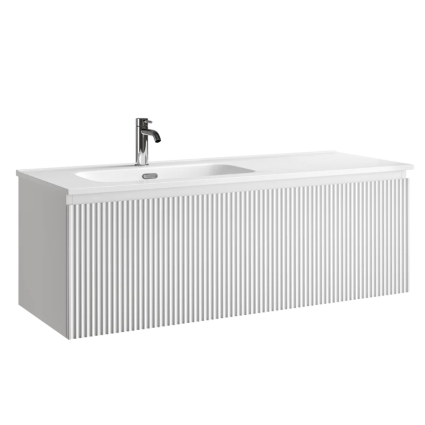 Тумба с раковиной Sancos Snob R 1.0 120, L bianco