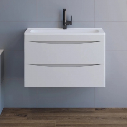 Тумба под раковину без столешницы Creto Oro 70 подвесная, white