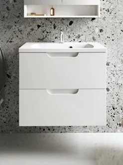 Тумба под раковину без столешницы Ravak Classic II SD 70 глянцевая белая, белая