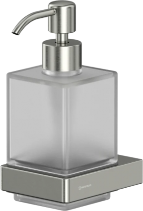 Дозатор для жидкого мыла WHITECROSS Cubo CU2440NIB настенный, сталь