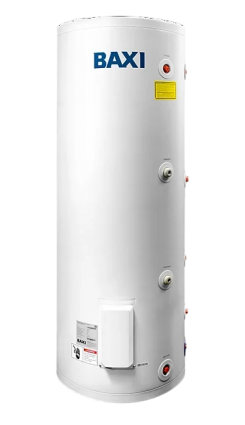 Накопительный водонагреватель Baxi UBC 200 косвенный, 200 л, напольный, вертикальный, белый