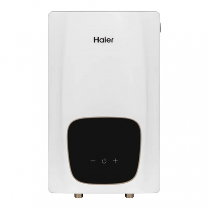 Проточный водонагреватель Haier POWER-EI9 электрический, настенный, вертикальный, сухой ТЭН, белый