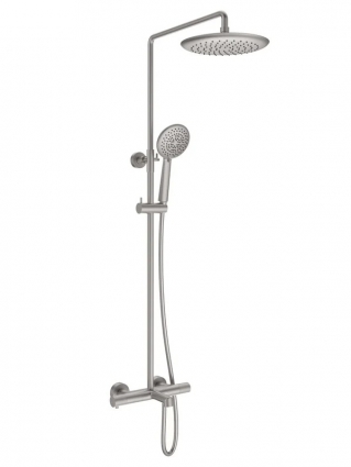 Душевая стойка Vincea Desire VSFS-1D1TBN брашированный никель
