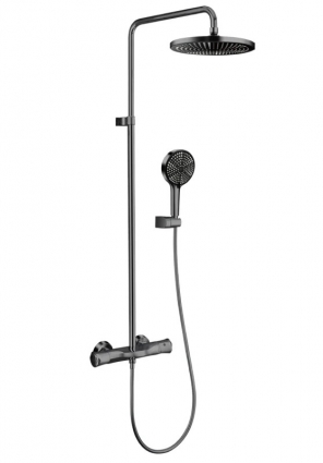 Душевая стойка Milleau Double H MLHi223PDD-GM gun metal