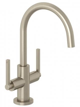Смеситель для раковины Kludi Nova Fonte Puristic 20118N515 брашированный никель PVD