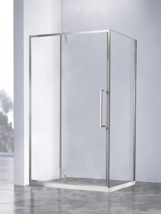 Душевой уголок Vincea Slim-N VSR-4SNP1012CL 120х100, профиль хром, стекло прозрачное