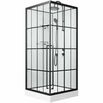 Душевая кабина Niagara Standart ST100/15QR/KL/BKT 100x100, R