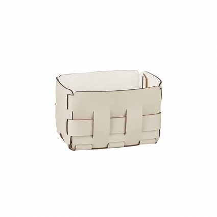 Контейнер ADJ Mini Bottega 1012.16/10 панна котта, белый, настольный