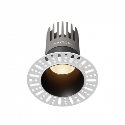 Встраиваемый светильник Maytoni Technical DL122-15W-3K-TRS-B
