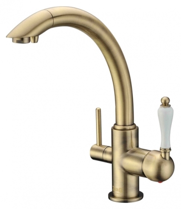Смеситель Zorg Clean Water ZR 314 YF-50 BR для кухонной мойки