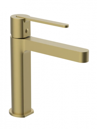 Смеситель для раковины ALTROBAGNO Юнион (Unione) 0146BG матовое золото