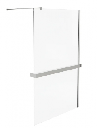 Душевая перегородка Vincea Walk-in HR VSW-1HR100CL 100 см, профиль глянцевый хром, стекло прозрачное