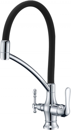 Смеситель Zorg Sanitary ZR 346-6 YF для кухонной мойки