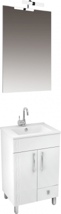 Мебель для ванной Triton Кристи 52 R, 2 двери, 1 ящик, белая