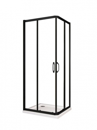 Душевой уголок Huppe X1 KY K K2S2 T 100х100, матовый черный