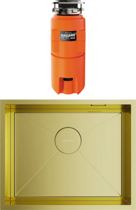 Комплект Мойка Omoikiri Kasen 4997060 + Измельчитель Nagare slim 4995062