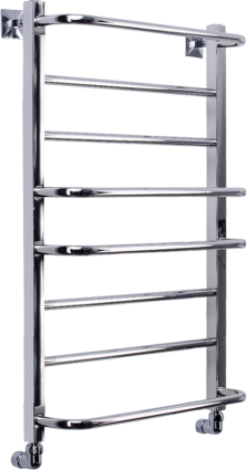 Полотенцесушитель водяной Comfysan Puro-K W-8 80х50 80x55 см, хром, лесенка