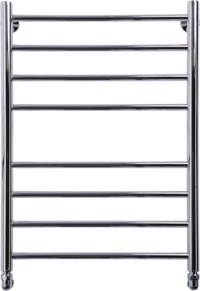 Полотенцесушитель водяной Comfysan Luce W-8 80х50 80x55 см, хром, лесенка