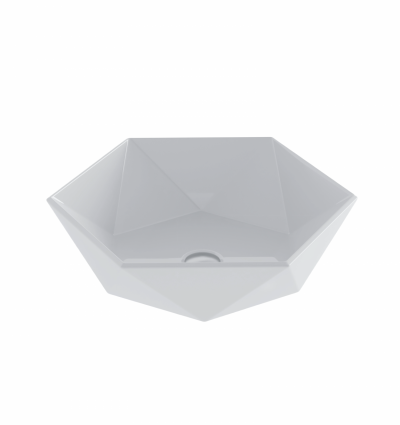 Раковина накладная Enio Geometria 48x42 EN7090125 белая