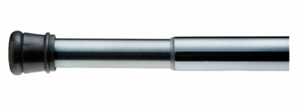Карниз для ванны Carnation Home Fashions Brushed Nickel 105-190 см