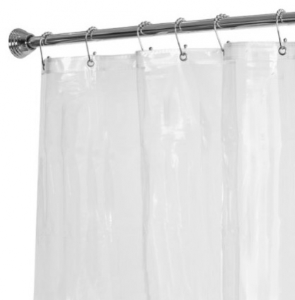 Штора для ванной Carnation Home Fashions Premium 4 Gauge Super Clear защитная