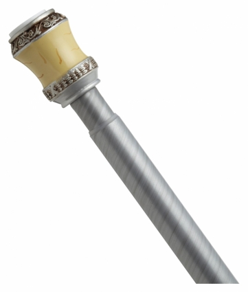 Карниз для ванны Carnation Home Fashions Lakewood Silver