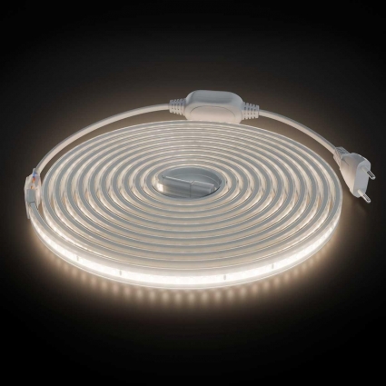 Комплект светодиодной влагозащищенной ленты Apeyron 10W/m 120LED/m 2835SMD белый 5M 10-141