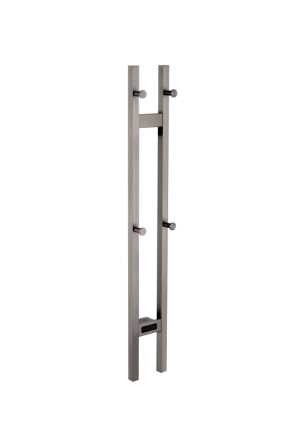 Полотенцесушитель электрический Boheme 728-GM 120x15 см, скрытое подключение, матовый графит, I-образный