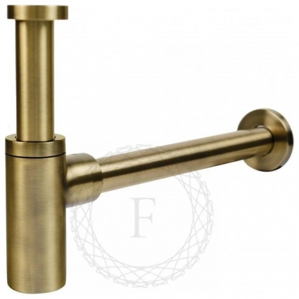 Сифон для раковины FILARETE FL70BR, бронза