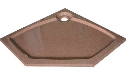 Поддон для душа GuteWetter Deluxe 100x100x4 P терракот