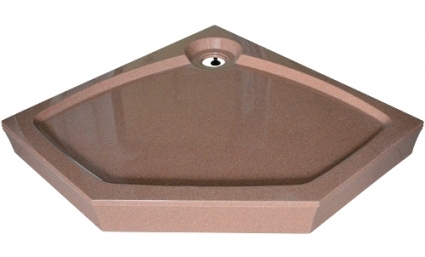 Поддон для душа GuteWetter Deluxe 90x90x16 P терракот
