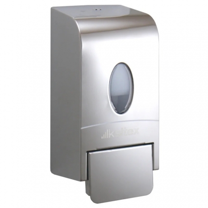 Ksitex SD-7966-500S (дозатор жидкого мыла.метал,мех-ий,0,5 литр,блест.)