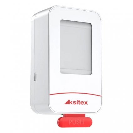 Ksitex SD-203W-800 (дозатор для мыла, пластик. белый,800мл.)