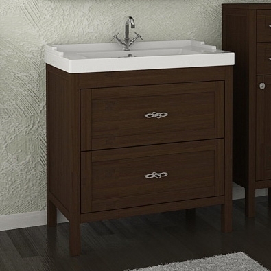 Тумба для комплекта ASB-Woodline Римини 80 бук тироль