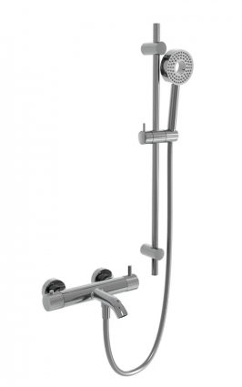 Смеситель для ванны с душем Milleau ML81803M/0705Q.BD-CR глянцевый хром