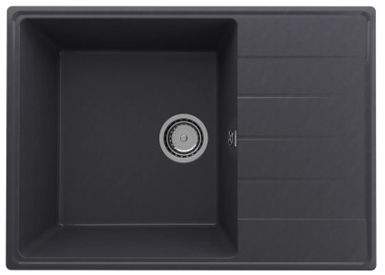 Мойка кухонная Ulgran Quartz Prima 700-08 70x50, космос, встраиваемая сверху, кварц
