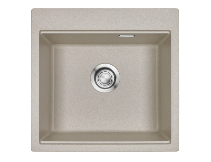 Мойка кухонная Emar Quartz EMQ-1520.Q Берилл 52x50, берилл, встраиваемая сверху, кварц