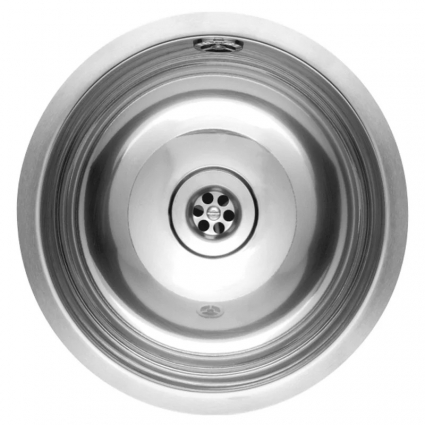 Мойка кухонная Kantera Rio L LUX OSP 29x29, stainless steel, интегрированная, встраиваемая сверху, встраиваемая снизу, нержавеющая сталь