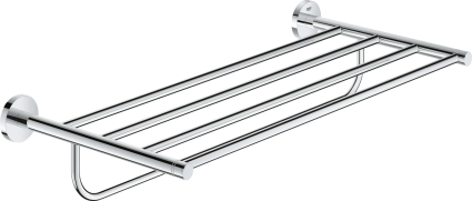 Полка для полотенец в ванную Grohe Essentials 40800001 хром