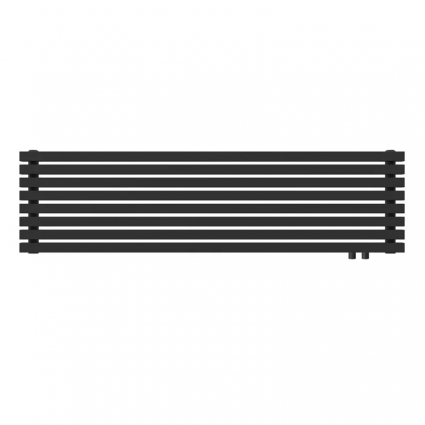 Радиатор КЗТО QUADRUM 30 Н 1 -1250-8 R RAL1T103S9005 (черный матовый муар)