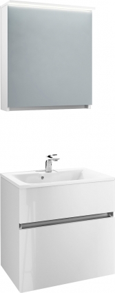Мебель для ванной Edelform Amata 60 белый глянец