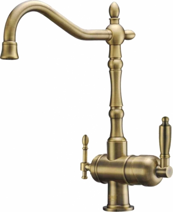 Смеситель Zorg Clean Water ZR 326-33 YF BR для кухонной мойки