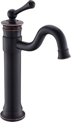 Смеситель Timo Adelia 6011/04F black antique, для раковины