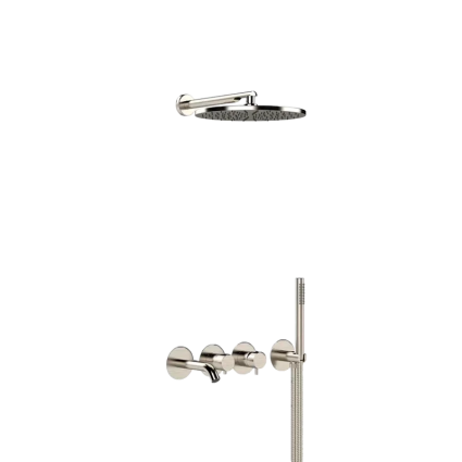 Душевой комплект Mariani B1617HNXP3TB30 С ВНУТРЕННЕЙ ЧАСТЬЮ, сталь