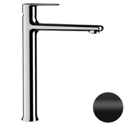 Смеситель для раковины Remer Тщеславие (Vanity) V11LNO, черный матовый