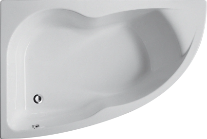 Акриловая ванна Jacob Delafon Micromega Duo E60219RU-00 L без опоры 150x100 см, угловая, левая, пристенная, белая, асимметричная
