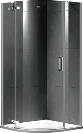 Душевой уголок Gemy Fall Tea S29086 L 100x100 см