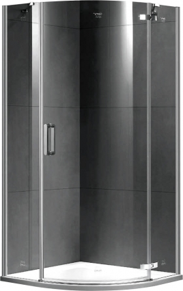 Душевой уголок Gemy Fall Tea S29076 R 90x90 см